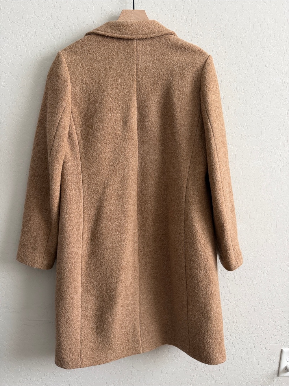 J.Crew Daphne Boiled Wool Blend Double-Breasted Coat - Picture 4 of 4